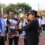 Pelepasan dan penerima Peghargaan kepada Peserta KOntingen Jakarta Utara